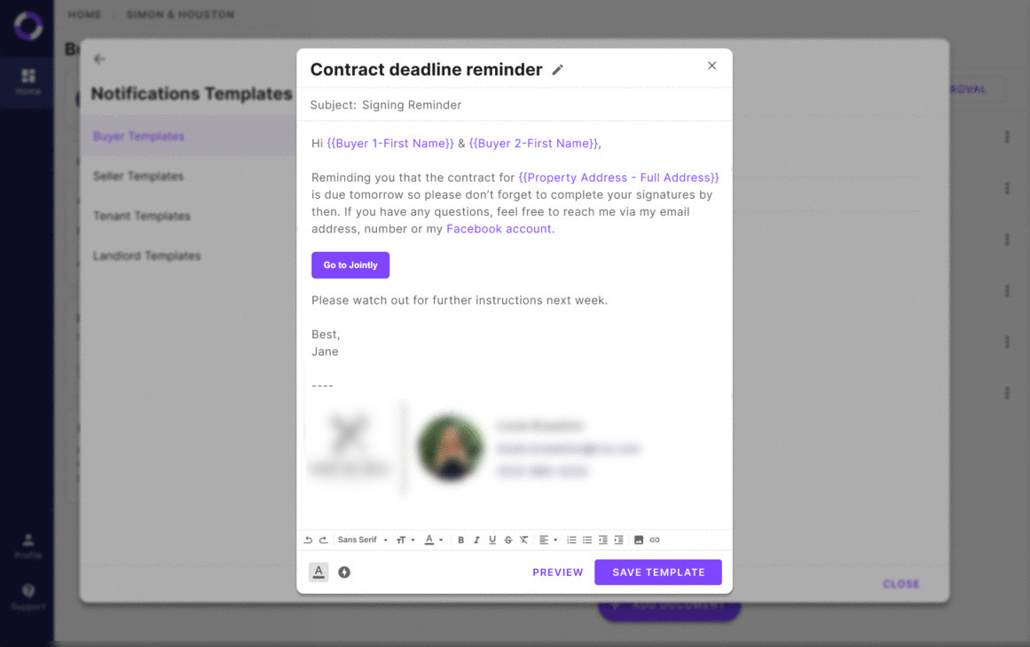 Jointly Adds Email Templates and Smart Fields for Emails and Documents